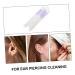 Beavorty Ear Cleaning Kit - 360 Pcs Ear Cleaning Tools & Solution for Men and Adults - Includes Colorful Earrings, Nose Rings, and Tooth Flossers - Violet - 12X1.5CMx2pcs - Buy Online on GoSupps.com