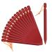 Aluminium Tent Stakes Heavy Duty Outdoor Ground Peg Lightweight Durable and Safe Metal Camping Pegs Set of 16PCS Red