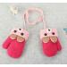 iEasey Cute Bear Baby Toddler Winter Warm Mittens On String Kids Cold Weather Fleece Knit Gloves Ski Snow Insualted Gloves for Baby Girls Boys 0-3 Years Gift Bear-Rose #A Hot Pink - Buy Online on GoSupps.com