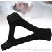 Adjustable Self-Adhesive Anti Snore Chin Strap - Black - Buy Online on GoSupps.com