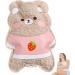 Cute Bear Hot Water Bottle 180ml - Soft Mini Hand Warmer for Home & Office Use | Hot & Cold Compress - Buy Online on GoSupps.com