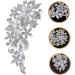Ipetboom Side Comb Tiara Hair Accessories Bride Hair Accessory Prom Headpiece White Pearl Headband Crystal Hair Comb Headband Hair Combs Bridal Hair Comb Hair up Rhinestone Banquet Diamond - Buy Online on GoSupps.com