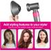 Hair Dryer Adapter Connector Air Blower Accessories PA66 Material Converting Styling Hair Dryer Diffuser Adapter - Buy Online on GoSupps.com