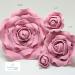Sugar roses dusky pink *4 sizes* wired flower cake decoration topper (1 1/2" x 5) - Buy Online on GoSupps.com