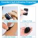 Erzkurm TENS Device Electrodes Pads - 16 Reusable 5x5 cm Adhesive Electrode Set for TENS & EMS Trainers - 2mm Plug Connection - Buy Online on GoSupps.com