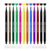 Edible Markers for Cookie Decorating,12Pcs Ultra Fine Tip(0.5mm) Food Coloring Pens, Upgrade Double Side Food Grade Pens for Decorating Fondant Cakes,Easter Eggs,Frosting,Macaron(10 Colors)