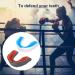 Children's Sports Oral Protection - 2 Pcs Tooth Guard & Portable Box | Ideal for Martial Arts Boxing Football MMA Rugby and More | Black & Red + White & Blue - Buy Online on GoSupps.com