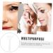 Didiseaon Eyeliner Stamp Eyeliner Pencil Stamps Silicone Molds Eyelash Stencils Reusable Eye Shadow The Face 12.00X6.00X0.50CM As Shown - Buy Online on GoSupps.com