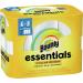 Bounty Essentials 2-Ply Paper Towels  Select-A-Size  11" x 5 7/8"  White  83 Sheets Per Roll  Carton Of 6 Rolls - Buy Online on GoSupps.com