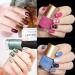 Niceneeded 12Pcs Nail Stamping Kit - Flower Design Nail Art Stampers & Removal Paper for Perfect Nails | International Shipping - Buy Online on GoSupps.com