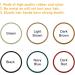 120 PCS Morandi Color Hair Bobbles | Gentle Elastic Hair Bands for Girls and Women - Buy Online on GoSupps.com