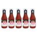 5 bottles Werder tomatoes ketchup 450 ml without preservatives gluten -free and lactose -free tomato ketchup tomato sauce fruity 450 ml (5 Pack)