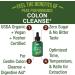 USDA Organic Colon Cleanse Liquid Drops | Vegan & Kosher Detox Supplement with Herbal Ingredients - Buy Online on GoSupps.com