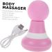 Magiclulu Mini Massage Device Set - Electric Body & Foot Massager for Comfort | Pink - Portable Fitness Tool (11.5x7.5cm) - Buy Online on GoSupps.com