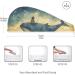 Starry Sky Girl Whale Hair Towel 2 Pack | Super Absorbent Quick Dry Hair Turbans for Women & Girls - Buy Online on GoSupps.com