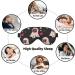 Cute Pug Print Unisex Eye Mask | Soft Adjustable Sleeping Face Mask for Relaxation - Buy Online on GoSupps.com