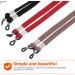 Adjustable Glasses Straps - 4 Pack Anti-Slip Eyewear Bands & Cords for Sports Glasses - Portable Nylon Holders - Buy Online on GoSupps.com