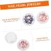 Beatifufu 2 Boxes Nail Pearl Jewelry Nail Accessories Nail Decorations for Nail Art Nail Pearl Decoration Nail Sequins Nail Jewelry Decorative Nail Charms Manicure Pearl Embellishment - Buy Online on GoSupps.com