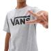 Vans Unisex Kids' K Classic T-Shirt - 27.5 EU - Grey (Athletic Heather-black Atj) - Buy Online on GoSupps.com