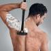 Buy Poupangke Back Hair Cutter for Men - Manual Foldable Body Hair Removal Tool with Extra Long Handle for Quick Trimming & Body Care - Buy Online on GoSupps.com