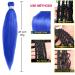 Leeven Azure Blue Pre Stretched Braiding Hair 26 Inch 2 Pack - Dark Blue Extensions for Crochet Hair - Buy Online on GoSupps.com