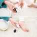 Asheyya Portable Egg Foot Grinder Egg Shape Hard Skin Remover for Feet - Buy Online on GoSupps.com
