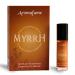 Resin (Myrrha) Essential Oil Roll-On Blend by Aromafume | 10ml / 0.33 fl oz | Made with Commiphora Myrrha Extracts | Ideal for Aromatherapy Meditation Spiritual Wellness | Non-Toxic | Resin Incense