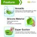 Bee Bright Baby and Toddler Suction Bowl - Strong Suction, Stay Put, No More Mess, Dishwasher Safe (Green) - Buy Online on GoSupps.com