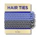 Havhaf Knotted men's hair gum for men-no damage fold break bun hair gum for men with long hair |For rolls curly thick elastic for boys (thin blue monkey) 1 piece (1 -pack) blue monkey