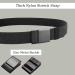 ZGJINLONG Men's Tactical Stretch Belt- Quick Release 1.5 Nylon Military Web Belt- 49 Long- Perfect for Work, Travel, and Sports - Buy Online on GoSupps.com