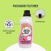 Marcel's Green SOAP Fabric Softener - Eco-Friendly Patchouli & Cranberry - 750ml Vegan & 97% Biodegradable - No Plastic or Palm Oil - Buy Online on GoSupps.com