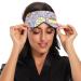 Haskirky Light Blocking Eye Mask - Breathable & Adjustable for Adults | Perfect for Travel, Yoga, Meditation, Office Sleep - Comfortable & Cute Design - Buy Online on GoSupps.com