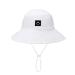 HSYZZY Baby Sun Hat Smile Face Toddler UPF 50+ Sun Protective Bucket hat Nice Beach hat for Baby Girl boy Adjustable Cap 9-18 Months White