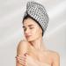Hair Towel Wrap - Quick Drying Towel Turban with Button | Travel-Friendly Hair Drying Solution - Buy Online on GoSupps.com