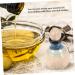 Housoutil 1 Set Aromatherapy Bottle Ceramic Oil Porcelain Soy Sauce Olive Oil Pot Dispenser Empty Bottle Diffuser Ceramic Perfume Essential Oil Bottle Ceramics White Perfume Bottle 9.5X5.5cm White - Buy Online on GoSupps.com