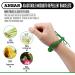 Anbar Leather Mosquito Repellent Bracelets for Adults and Kids 12 Pack Deet Free All-Natural Anti-Mosquito Tick and Insect Essential Oils 300-Hour Waterproof Outdoor Protection (Solid) - Buy Online on GoSupps.com