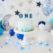 50 Pack 2.75 Inch Blue Baby Shower Pacifiers for Gender Reveal & Party Decor - Buy Online on GoSupps.com