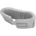 Jauarta Light Gray Neck Support - Size M | Breathable Sponge & Polyamide Fiber | Chin Curve Design for Comfortable Sitting Relief - Buy Online on GoSupps.com