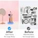 Lurrose Cat Shape Silicone Makeup Brush Cleaning Mat - 2 in 1 Brush Cleaner & Dryer Tray - Portable Cosmetic Scrubber Pad for Home & Travel (Blue - Buy Online on GoSupps.com