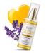 Complete Renewal - GLOW Turmeric & Aloe Body Oil Skin Oil with Shea Butter Carrot Seed Oil & Almond Oil for Skin Care Turmeric Oil with Argan Oil for Skin Rejuvenation Patchouli & Lavender 4 oz