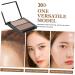  BIUDECO 2 Tray Repair Shading Powder Palette Cosmetic Face Shadow Powder Shimmer Powder Nose Shadow Powder Skin Powder Palette Highlighting Cosmetic Kit - Buy Online on GoSupps.com
