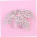 DOITOOL Tiara Rhinestone Hair Comb Hair Comb Slide Clip Hairpiece Bridal Wedding Hair Comb Rhinestone Comb Hair Comb Clip Korean Accessories Bride - Buy Online on GoSupps.com