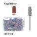 Luckaide 100pcs 180 Grit Grinding Sleeves - Nail Cutter Miller Attachments & Red Nail Art Caps for Manicure & Pedicure - Buy Online on GoSupps.com