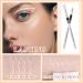 12Pcs White Eyeliner Pencil Professional Highlighter Eye Liner Pen Pencil Long-Lasting Waterproof Soft Strokes Eyeshadow Eye Silkworm Pencil Eye Brightener Stick Beauty Makeup Tool Swipe Easily Easy to Color - Buy Online on GoSupps.com