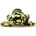 Zappi Co 100% Recycled Plush Poison Dart Frog Yellow/Black Toy - 15cm Eco-Friendly Stuffed Animal for Newborns - Buy Online on GoSupps.com
