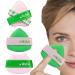 Anulely Puff Makeup Applicator Face Soft Triangle Makeup Puff | Cosmetic Foundation Applicator Soft Triangle Face Puff For Wet And Dry Use Beauty Makeup Tools