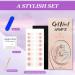 Semi Cured Gel Nail Polish Strips 16PCS Clear Gel Nail Stickers Long Lasting Natural Gel Nail Wraps Self Adhesive French Manicure Kit Work with Any Nail Lamps Easy to Apply & Remove - Blush Pink Clear Blush - Buy Online on GoSupps.com