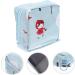 Lurrose Women's Mini Towel Storage Bag - Heart Design Menstrual Holder - Sky Blue 13x13x5cm - Ideal for Bandages & Daily Use - International Shipping Available - Buy Online on GoSupps.com