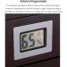 Humidor Cigar Cabinet Cedar Humidore Cigar Box with Digital Hygrometer Divider Desktop Humidor Glass for Men Holds 30-50 Cigars B - Buy Online on GoSupps.com