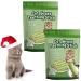 Kittygreen Sticks Kittygreen Cat Grass Teething Stick Cat Grass Chew Sticks for Hairball Removal and Cat Teeth Cleaning Natural Cat Grass Sticks Promotes Digestive & Increases Appetite (12PCS)